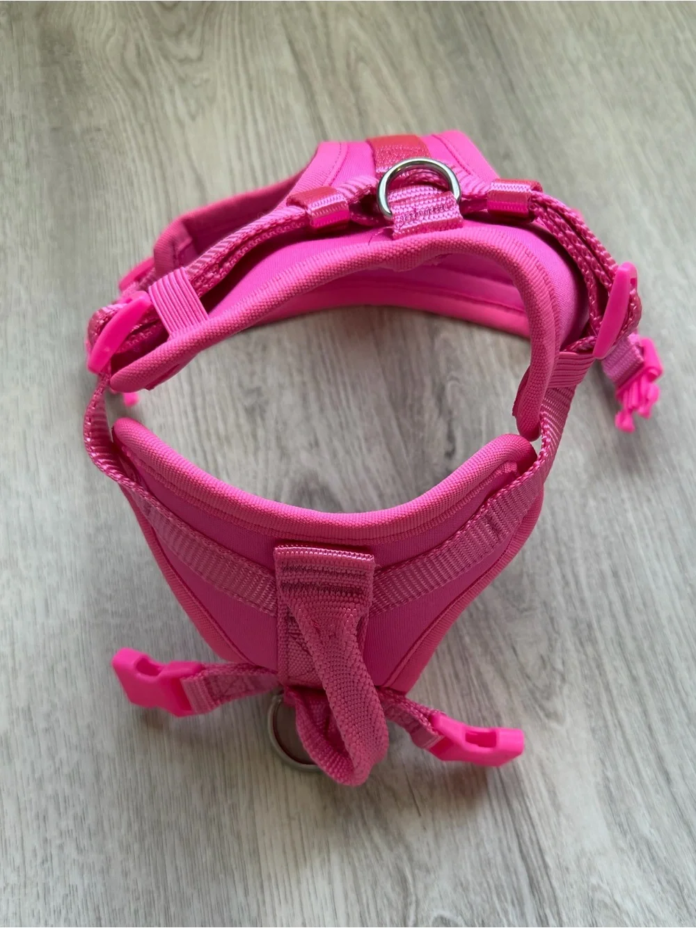 Pets / Small Dog Harness - Adjustable Pink Padded with Snap Buckles - size XS